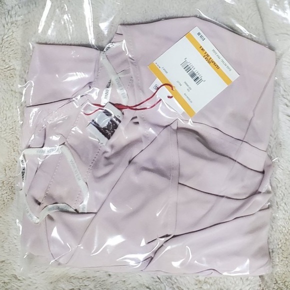 NEW Anne Klein Women's Pink Draped Front Open jacket - Picture 5 of 5